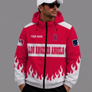 Limited Edition – Customized MLB Los Angeles Angels Windbreaker Jacket