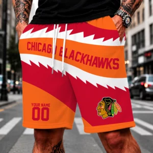 Limited Edition – Customized NHL Chicago Blackhawks Short Pants