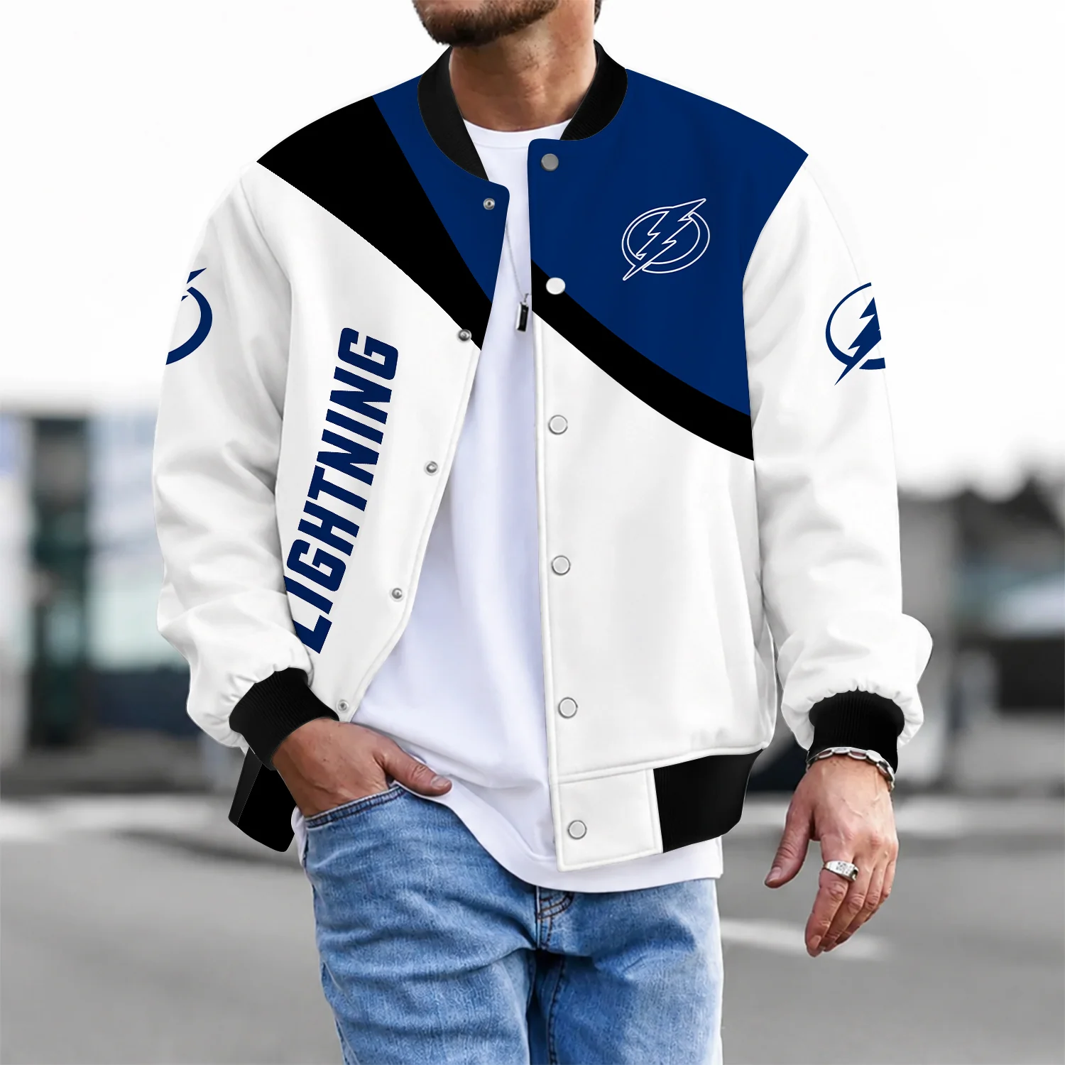 Limited Edition – Customized NHL Tampa Bay Lightning Satin Varsity Jacket & Baseball Jacket