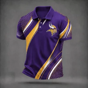Limited Edition – Customized NFL Minnesota Vikings Polo Shirt