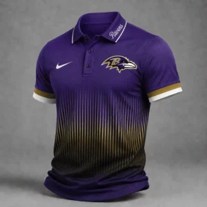 Limited Edition – Customized NFL Baltimore Ravens Polo Shirt