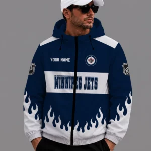 Limited Edition – Customized NHL Winnipeg Jets Windbreaker Jacket