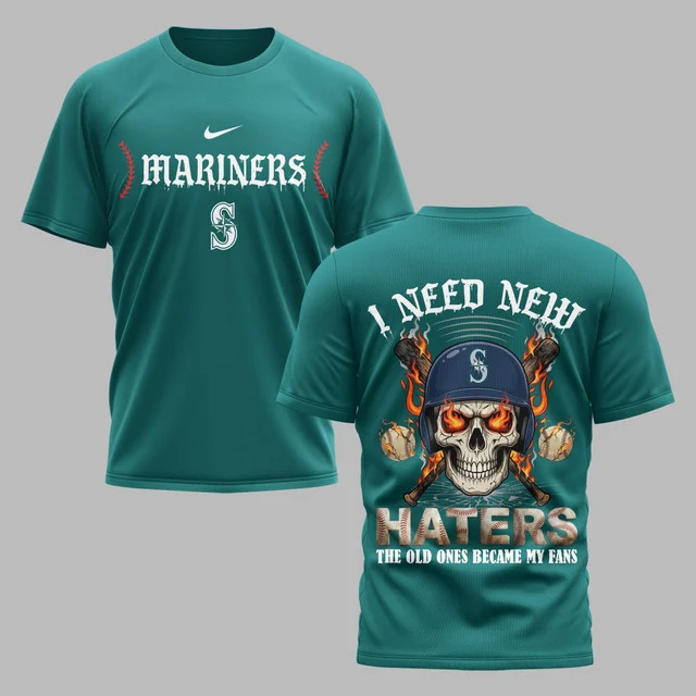 Limited Edition – Customized MLB Seattle Mariners Muticolor T-Shirt