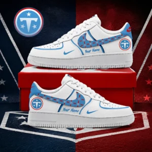 Limited Edition – Customized NFL Tennessee Titans Af1 Shoes