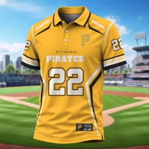 Limited Edition – Customized MLB Pittsburgh Pirates Polo Shirt