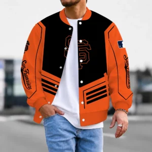 Limited Edition – Customized MLB San Francisco Giants Satin Varsity & Baseball Jacket