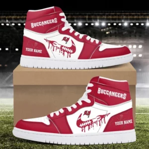 Limited Edition – Customized NFL Tampa Bay Buccaneers Air Jordan 1 Sneakers