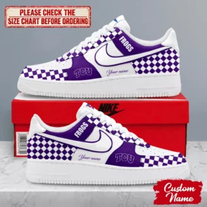 Limited Edition – Customized NCAA Tcu Horned Frogs Af1 Shoes
