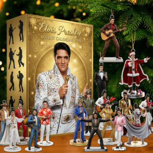 Elvis Presley Blind Box Christmas Advent Calendar Elvis Presley Music Xmas Countdown