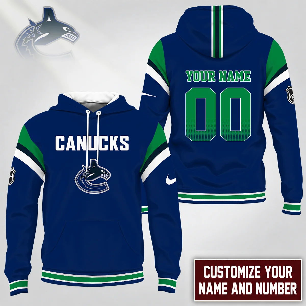 Limited Edition – Customized NHL Vancouver Canucks T-Shirt, Hoodie, Zip Hoodie