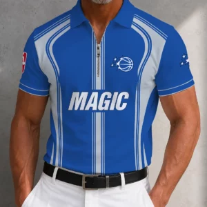 Limited Edition – Customized NBA Orlando Magic Zip Polo Shirt