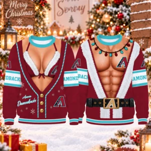 Limited Edition – Customized MLB Arizona Diamondbacks Christmas Unisex Sweatshirt