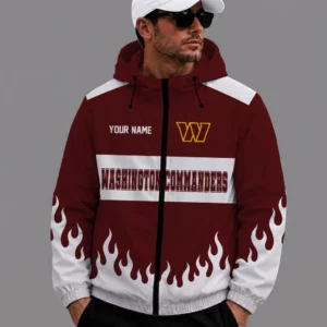 Limited Edition – Customized NFL Washington Commanders Windbreaker Jacket