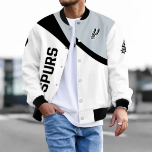 Limited Edition – Customized NBA San Antonio Spurs Baseball Jacket, Satin Varsity Jacket