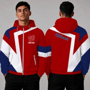 Limited Edition – Customized MLB Washington Nationals Windbreaker Jacket