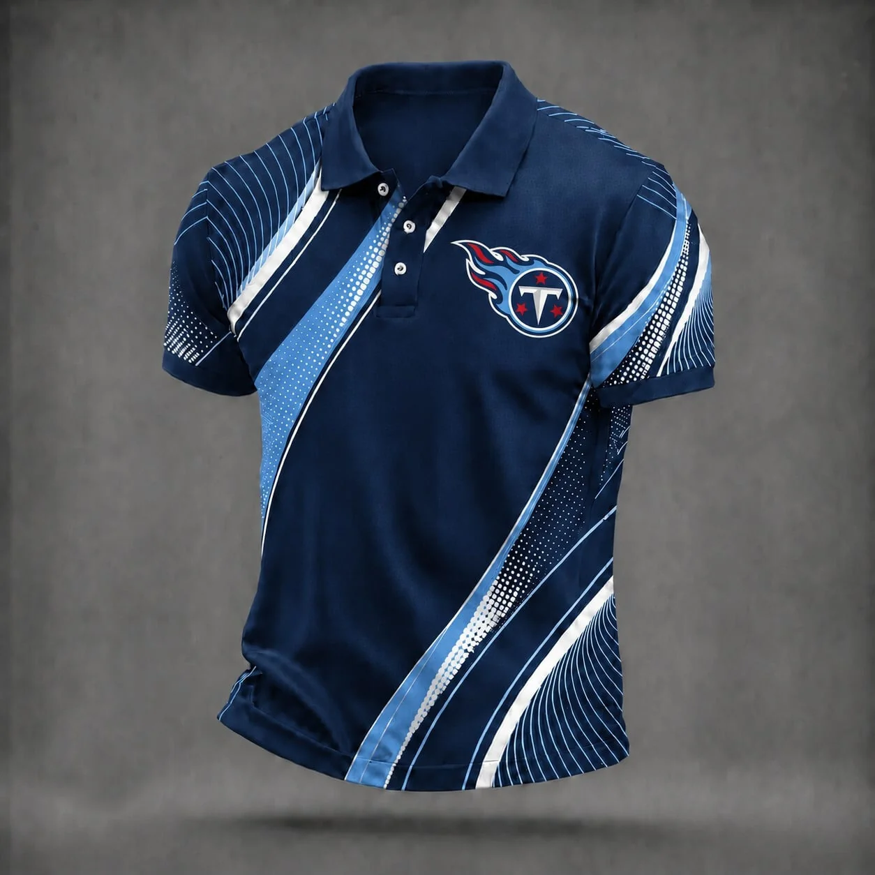 Limited Edition – Customized NFL Tennessee Titans Polo Shirt