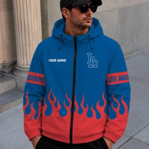Limited Edition – Customized MLB Los Angeles Dodgers Windbreaker Jacket