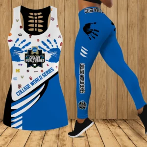 Limited Edition – Customized NCAA All Teams Hollow Tank Top & Leggings Set