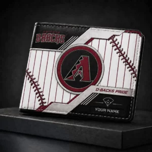 Limited Edition – Customized MLB Arizona Diamondbacks Leather Wallet