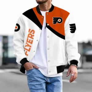 Limited Edition – Customized NHL Philadelphia Flyers Satin Varsity Jacket & Baseball Jacket