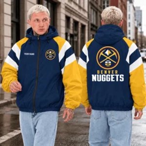 Limited Edition – Customized NBA Denver Nuggets Windbreaker Jacket