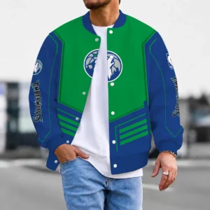 Limited Edition – Customized NBA Minnesota Timberwolves Baseball Jacket, Satin Varsity Jacket