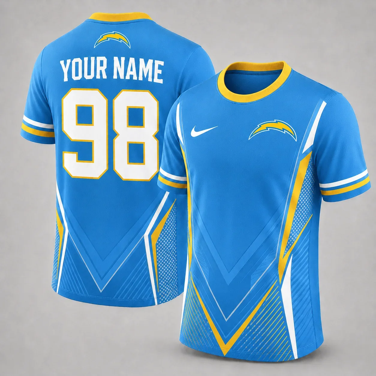 Limited Edition – Customized NFL Los Angeles Chargers Unisex T-Shirt
