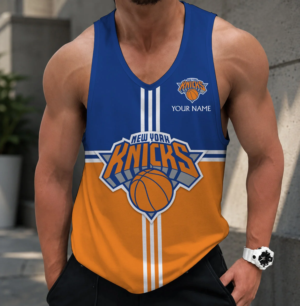 Limited Edition – Customized NBA New York Knicks Unisex Tank Top