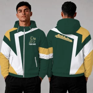 Limited Edition – Customized MLB Oakland Athletics Windbreaker Jacket