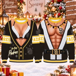 Limited Edition – Customized MLB San Diego Padres Christmas Unisex Sweatshirt