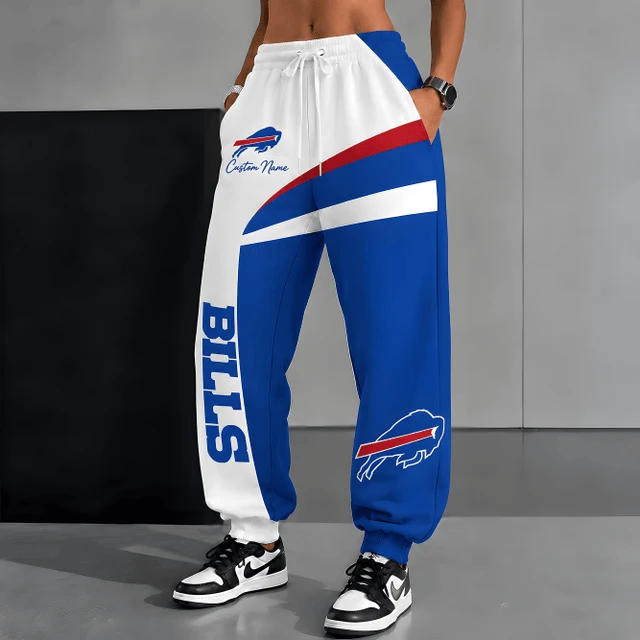 Limited Edition – Customized NFL Buffalo Bills Sweatpants - Image 2