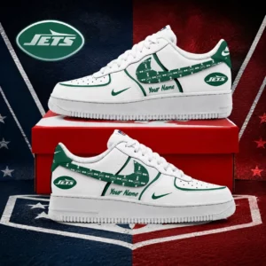 Limited Edition – Customized NFL New York Jets Af1 Shoes
