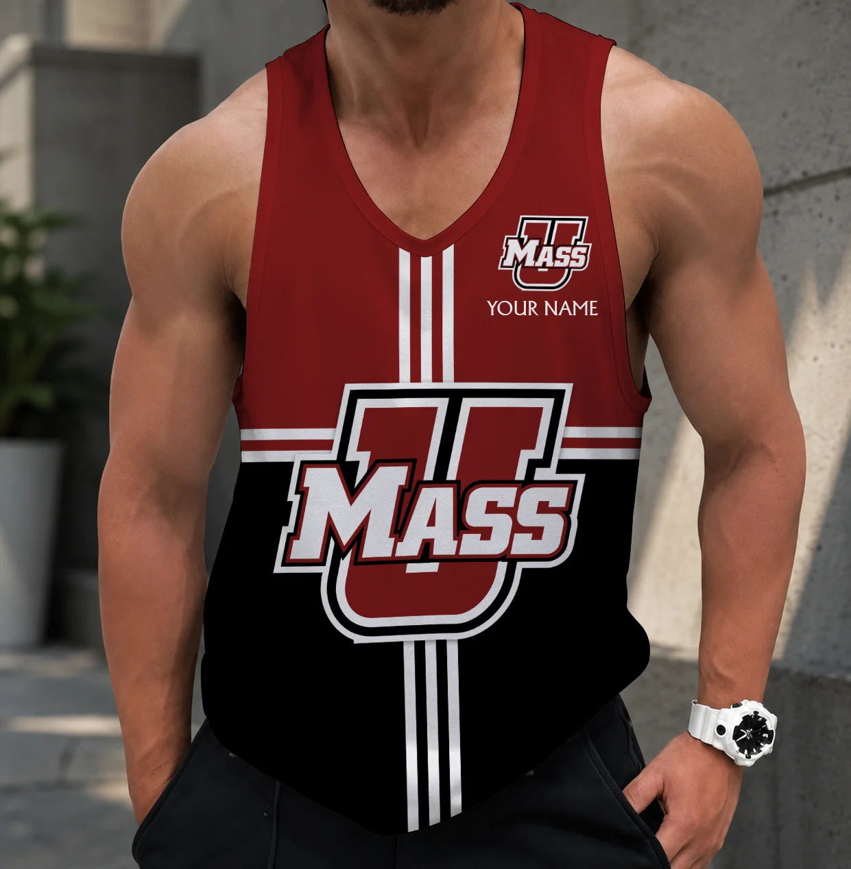 Limited Edition – Customized NCAA Umass Minutewomen Unisex Tank Top