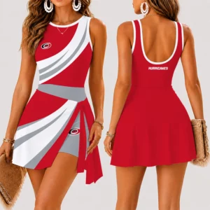 Limited Edition – Customized NHL Carolina Hurricanes Women’s Summer Skort Dress