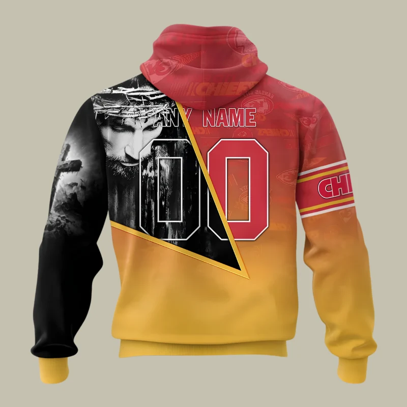 Limited Edition – Customized NFL Kansas City Chiefs God’s Blessing T-Shirt, Hoodie & Zip Hoodie - Image 3