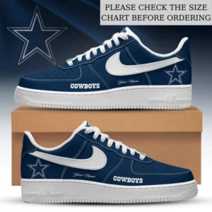 Limited Edition – Customized NFL Dallas Cowboys Af1 Shoes