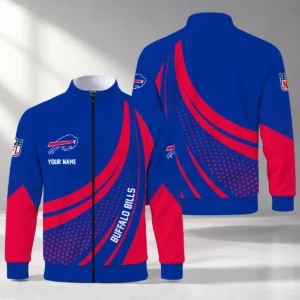 Limited Edition – Customized NFL Buffalo Bills Stand Collar Jacket