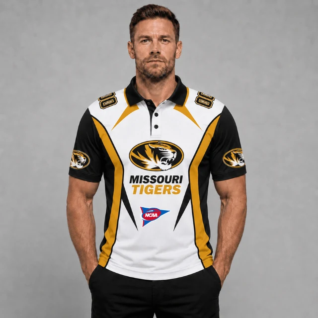 Limited Edition – Customized NCAA Missouri Tigers Polo Shirt