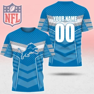 Limited Edition – Customized NFL Detroit Lions Unisex T-Shirt