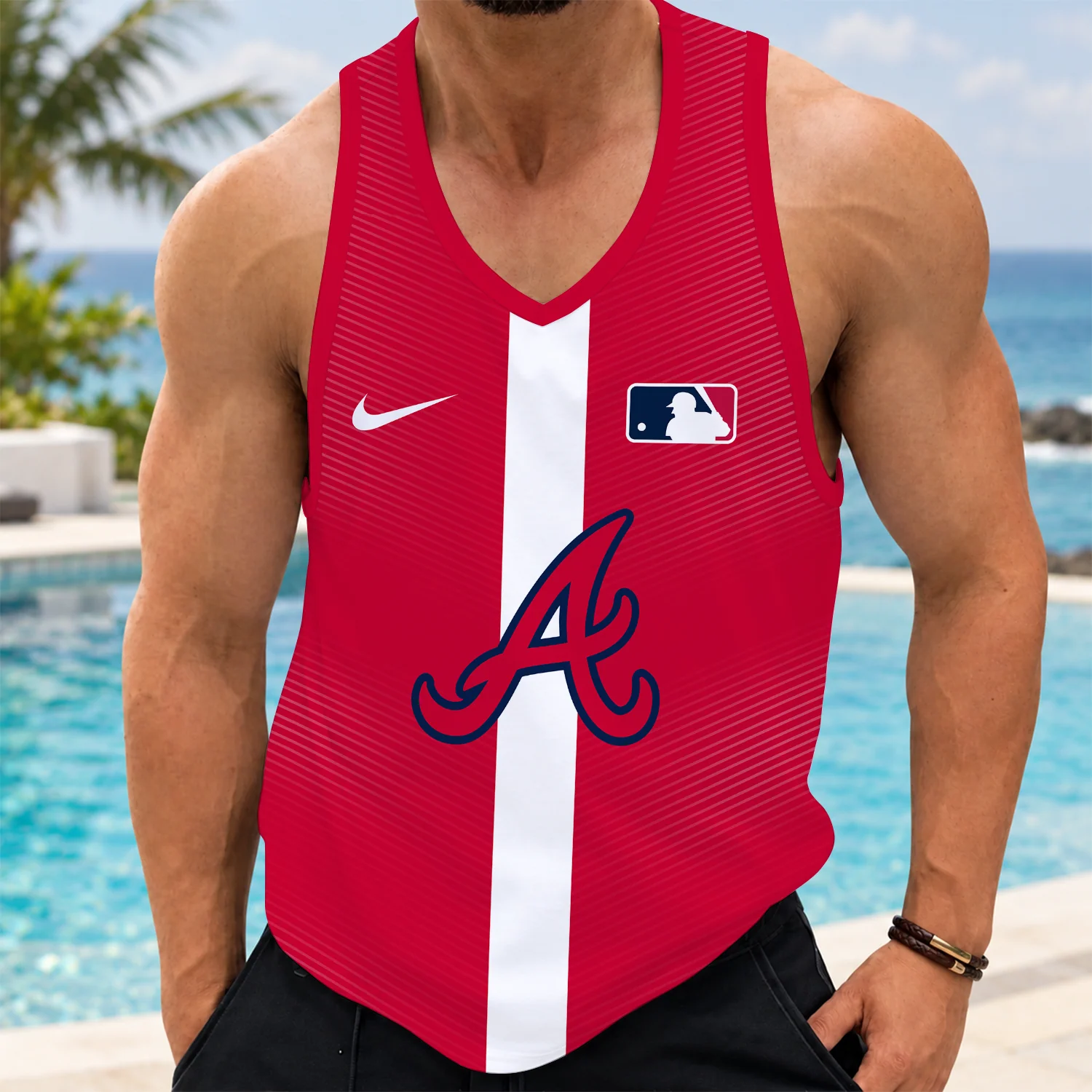 Limited Edition – Customized MLB Atlanta Braves Unisex Tank Top