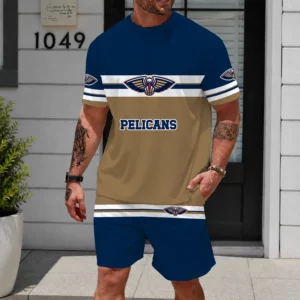 Limited Edition – Customized NBA New Orleans Pelicans Unisex T-Shirt & Shorts Set