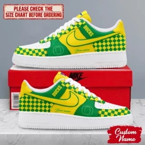 Limited Edition – Customized NCAA Oregon Ducks Af1 Shoes