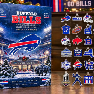 Buffalo Bills Christmas Advent Calendar Sports Teams Gifts For Fans