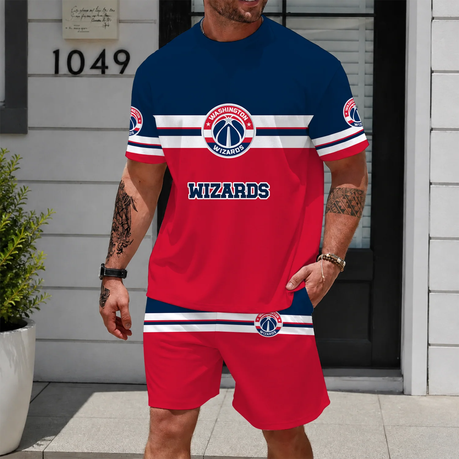 Limited Edition – Customized NBA Washington Wizards Unisex T-Shirt & Shorts Set