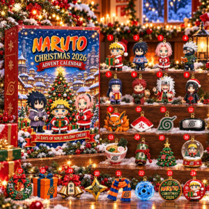 Naruto Christmas 2026 Advent Calendar 24 Days Of Ninja Holiday Gifts For Son