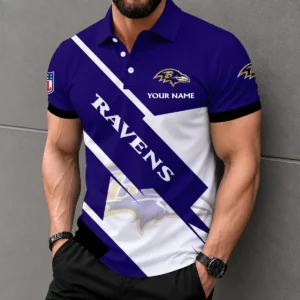 Limited Edition – Customized NFL Baltimore Ravens Polo Shirt