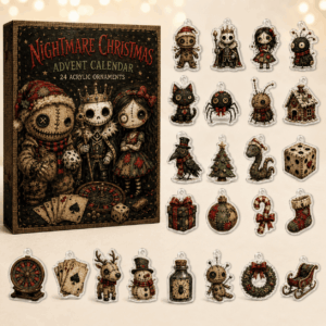 Nightmare Christmas Xmas Advent Calendar Christmas Eve Countdown Gifts For Xmas