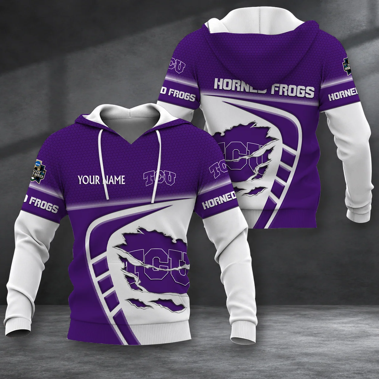 Limited Edition – Customized NCAA Tcu Horned Frogs T-Shirt, Polo Shirt, Zip Polo Shirt, Sweatshirt, Hoodie & Zip Hoodie