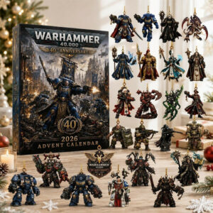 Warhammer 40k 40th Anniversary Merch Advent Calendar Tabletop Gaming Gifts – THW