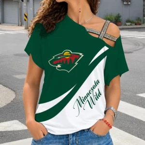 Limited Edition – Customized NHL Minnesota Wild Shoulder Shirt